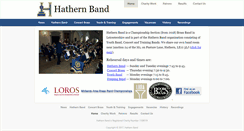 Desktop Screenshot of hathernband.co.uk